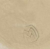 Kerámia boros kancsó, jelzett, kopott, m: 24 cm