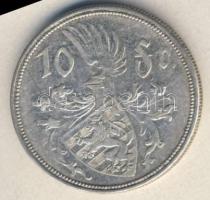 Luxemburg 1929. 10Fr Ag "Charlotte" T:3