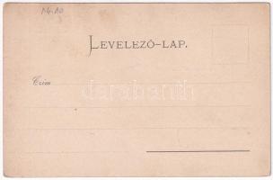 Szatmárnémeti, Szatmár, Satu Mare; látkép, Székesegyház, Irgalmasok rendháza. Lövy Miksa kiadása / g...