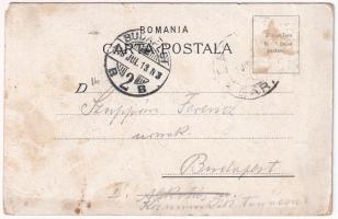 1901 Turnu Severin, Szörényvár; Vamele, Vederea Cheului, Liceul Trajan / customs office, school, por...