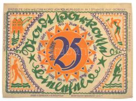 Németország / Weimari Köztársaság / Bielefeld 1922. 25M selyem T:AU /
Germany / Weimar Republic / B...