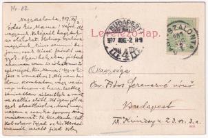 1907 Nagyszalonta, Salonta; Új és régi csonkatorony, Torony kapu, Arany János szülőháza / new and ol...