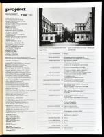 1980 Projekt. Sztuka wizualna i projektowanie. Visual Art & Design. Lengyel képzőművészeti folyó...