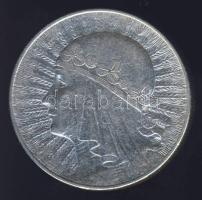 Lengyelország 1932. 10Zl Ag T:2/3