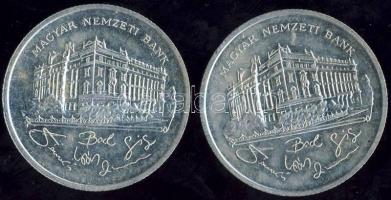 1992. 200Ft (2x) "Magyar Nemzeti Bank" Ag T:2/2+