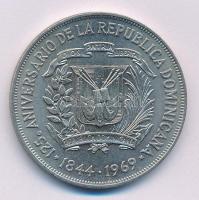 Dominikai Köztársaság 1969. 1P Cu-Ni T:AU
Dominican Republic 1969. 1 Peso Cu-Ni C:AU