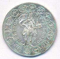 Ausztria 1963. "Ferdinánd Károly / I. Lipót" jelzett Ag emlékérem (6,40g/0.835/28mm) T:AU ...