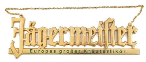 Jägermeister réz felakasztható embléma 28 cm