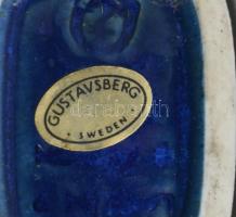 Gustavsberg kerámia váza. Kézzel festett, jelzett, hibátlan 13 cm