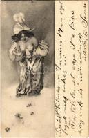 1902 Finoman erotikus hölgy / gently erotic lady (EK)