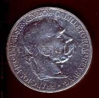 Ausztria 1907. 5K Ag T:3 ü. ph.