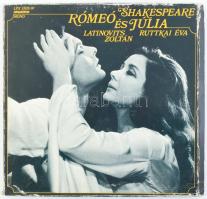 Shakespeare / Latinovits Zoltán / Ruttkai Éva - Rómeó És Júlia. 3 x Vinyl lemez, LP, Album, Mono, Hungaroton - LPX 13828-30, Magyarország, 1979. Kissé sérült borítóban.