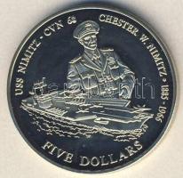 Libéria 2001. 5$ "Nimitz-tengeralattjáró" T:BU