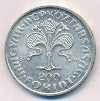 1978. 200Ft Ag "Első magyar aranyforint" T:BU
Adamo EM56