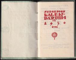 1930 Szegedi Kis Kalendárium zsebnaptár
