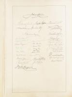 1925 Kraut Adolf urat a székesfővárosi házinyomda tördelőjének 50 éves jubileuma alkalmából köszönté...