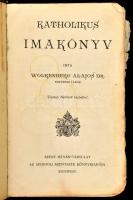 3 db régi imakönyv 1867 Rózsafüzér metszetekkel, megviselt állapotban