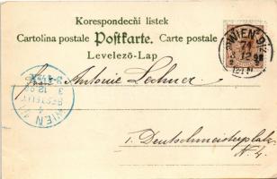 1898 (Vorläufer) Ave Caesar Imperator! Omnes precamur nos tibi salutem. Kunstverlag Mars 1848-1898 /...