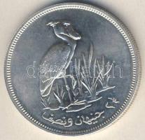 Szudán 1976. 2 1/2Ł Ag "Természetvédelem-gólya" T:1 Csak 5183db!