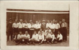Bécsi labdarúgócsapat / Viennese football team photo (EK)