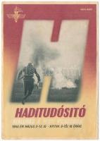 1943 Haditudósító kiállítás a Pesti Vigadóban / WWII Hungarian Military Correspondent Exhibiton s: Németh Nándor + So. Stpl. (EB)