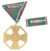 1991. "Magyar Köztársasági Arany Érdemkereszt, polgári tagozat" aranyozott bronz kitünteté...