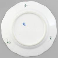 Herendi Apponyi szendvicses mintagyűjtemény tányér, 6 féle színű mintában, összesen 12 db, szép álla...