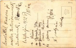 1932 Salgótarján, Polgári iskola tanulói. Tihanyi Sándor photo (EK)