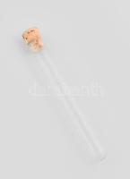 Réz gombos bot lecsavarható gomb alatt ampullával 98 cm