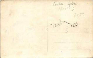 Eforie, Carmen Sylva, Carmen Silva; Gara si Sanat. / railway station, train, sanatorium. photo (EK)