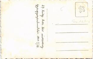 1944 Gyergyószentmiklós, Gheorgheni; síelés, téli sport / ski, winter sport. photo