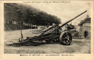 Compagnie des Forges et Aciéries de la Marine at dHomécourt / cannon (EK)