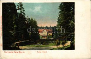 Marilla, Marila; Gyógyintézet. Gross Gyula tulajdona / spa sanatorium (EK)