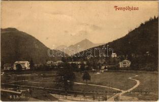 Fenyőháza, Lubochna; látkép, nyaralók / general view, spa, villas