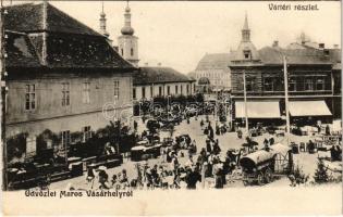 Marosvásárhely, Targu Mures; Vártér, piac / market