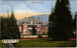 1917 Koritnyica, Korytnica; Hygiea gyógyház, fürdő szálloda / villa, hotel, spa (EK)