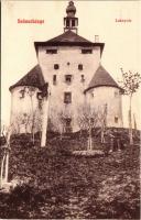 Selmecbánya, Schemnitz, Banská Stiavnica; Leányvár / castle (vágott / cut)