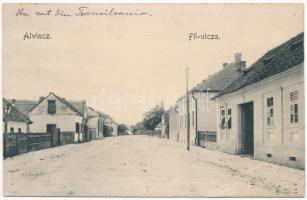 Alvinc, Vintu de Jos; Fő utca / main street (EB)