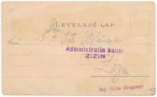 Brassó, Kronstadt, Brasov; Városház, Búzasor, Evangélikus templom, Lövölde / Rathhaus, Konrzeile, Ki...