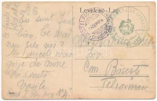 1916 Almásmező, Pojána-Mörul, Poiana Marului; Biserica gr. or., Scoala gr. or. comf., Primaria si ca...