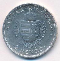 1935. 2P Ag "Rákóczi" T:VF kis ph.
Adamo P7.2