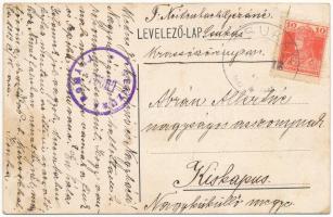 1919 Csukás, Ebendorf, Stiuca (Temes); állami iskola / Staatsschule / school (EK)