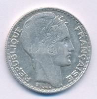 Franciaország 1934. 10Fr Ag T:XF
France 1934. 10 Francs Ag C:XF 
Krause KM#878