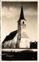 Bögöz, Mugeni; Református templom. Kováts István fényképész / Calvinist church. photo (fl)