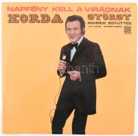 Korda György, Schöck Együttes - Napfény Kell A Virágnak. Vinyl lemez, LP, Album, Stereo, Pepita - LPX 17436, Magyarország, 1972