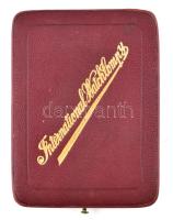 IWC zsebóra tok, jó állapotban férfi órához