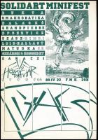 1989 Solidart Minifest underground kiadvány, 12p