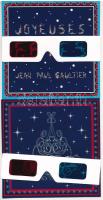 Jean Paul Gaultier Parfums - 4 db modern 3D képeslap 3D szemüveggel Jean Paul Gaultier által tervezv...