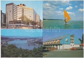 56 db modern magyar város képeslap / 56 modern Hungarian town-view postcards