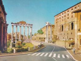 Róma régen és most - 20 lapos modern füzet / Rome Past and present - modern booklet with 20 pictures